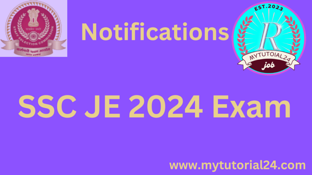 SSC JE 2024 Exam